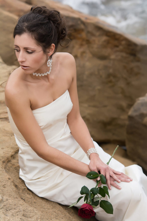 PEARLS IN ROMANCE Choker & Earrings Crochet Silver 925