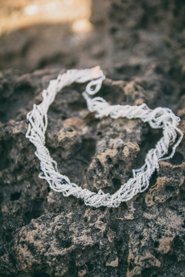 "RUNLET" Necklace- Silver