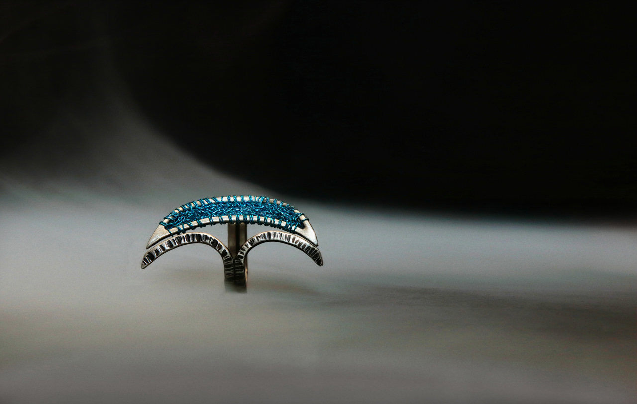 THE WHALE TAIL Ring/ Symbolism of Whales/ Ode to custom made nature inspired ring crochet jewelry