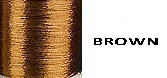 BROWN color sample